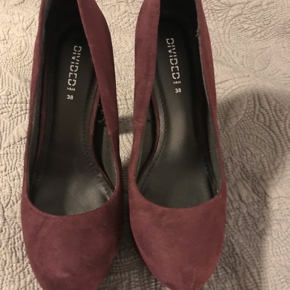 NWOT Divided H&M platform heels. - Picture 5 of 9